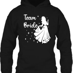 Team Bride Úrnő lánybúcsú – Unisex kapucnis pulóver