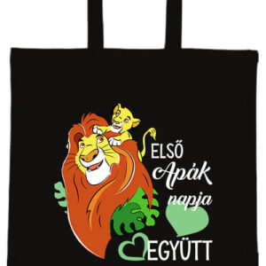 Első apák napja – hosszú vagy rövid fülű vászontáska