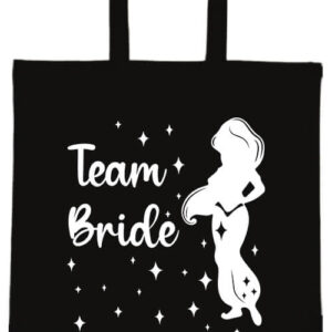 Team Bride Jázmin lánybúcsú- Basic rövid fülű táska