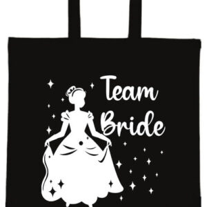 Team Bride Királylány lánybúcsú- Basic rövid fülű táska