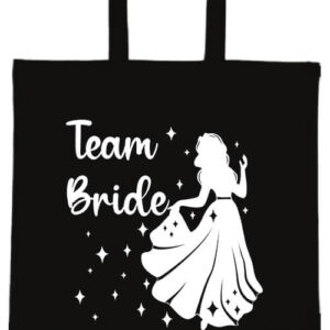 Team Bride Úrnő lánybúcsú- Basic rövid fülű táska