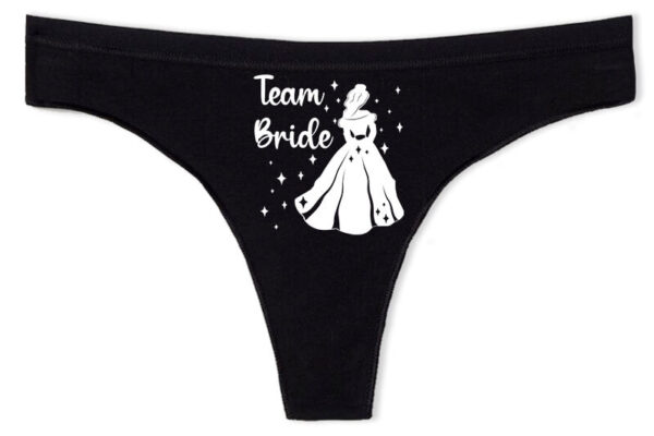 Team Bride Királynő lánybúcsú - Tanga