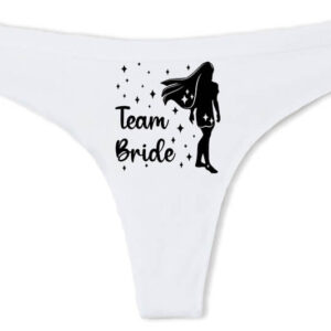 Team Bride Pocahontas lánybúcsú – Tanga