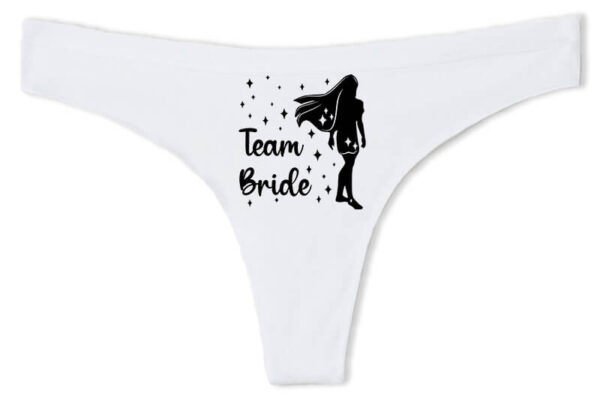 Tanga Team Bride Pocahontas lánybúcsú fehér