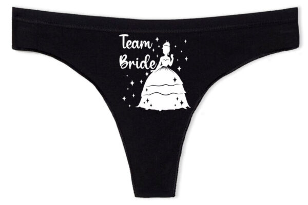 Team Bride Princess lánybúcsú - Tanga