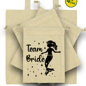 Team Bride Sellő lánybúcsú – Táska szett