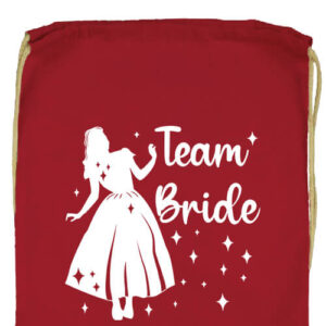 Team Bride Hercegnő lánybúcsú- Prémium tornazsák