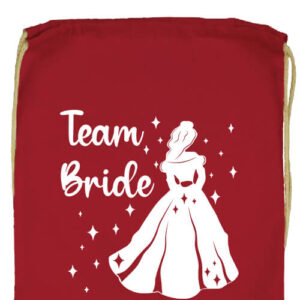 Team Bride Királynő lánybúcsú- Prémium tornazsák