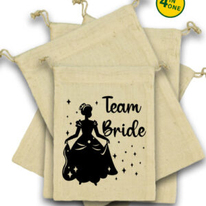 Team Bride Királylány lánybúcsú – Vászonzacskó szett