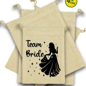 Team Bride Úrnő lánybúcsú – Vászonzacskó szett