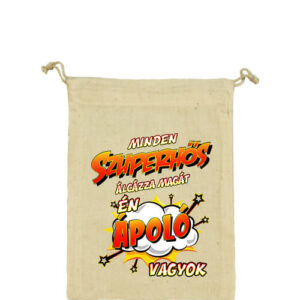 Szuperhős ápoló – Vászonzacskó közepes