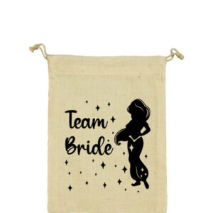 Team Bride Jázmin lánybúcsú – Vászonzacskó kicsi