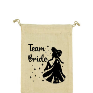 Team Bride Királykisasszony lánybúcsú – Vászonzacskó közepes