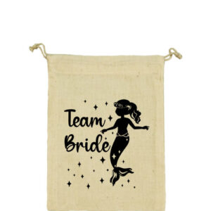 Team Bride Sellő lánybúcsú – Vászonzacskó kicsi