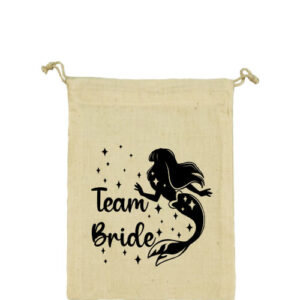 Team Bride Szirén lánybúcsú – Vászonzacskó közepes