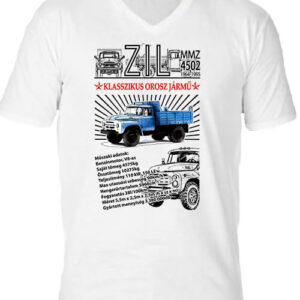 ZIL MMZ 4502 – Férfi V nyakú póló