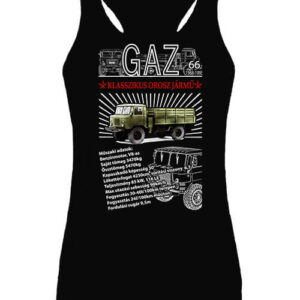 GAZ 66 – Női ujjatlan póló