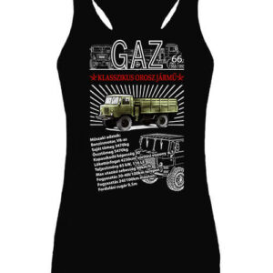 GAZ 66 – Női ujjatlan póló