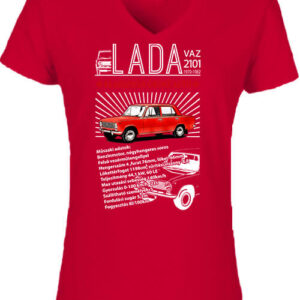 Lada 2101 – Női V nyakú póló