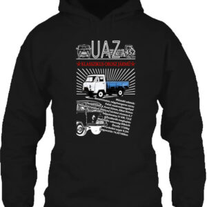 UAZ 452D – Unisex kapucnis pulóver