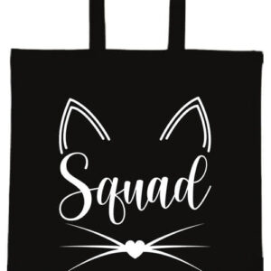 Cica squad – hosszú vagy rövid fülű vászontáska