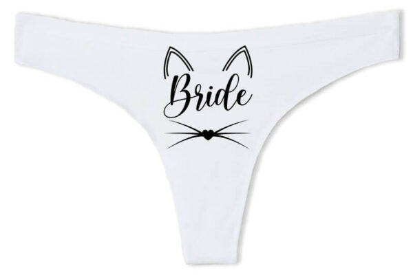 Tanga Cica Bride fehér