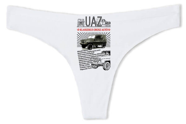 Tanga UAZ 469 fehér