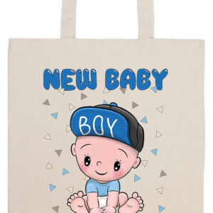 New baby boy- Basic hosszú fülű táska