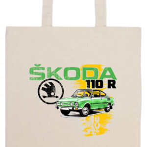 Skoda 110 R zöld- Prémium hosszú fülű táska