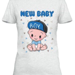 New baby boy – Női póló