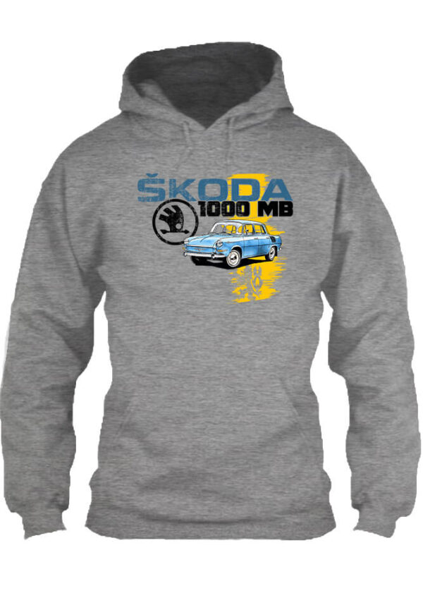 Pulóver Skoda 1000 MB szürke