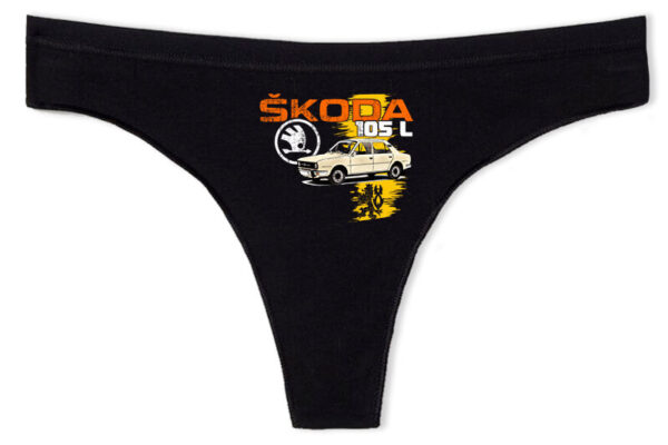 Tanga Skoda 105 L fekete