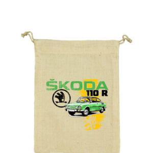 Skoda 110 R zöld – Vászonzacskó kicsi