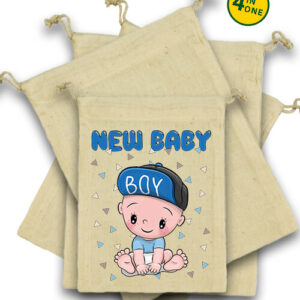 New baby boy – Vászonzacskó szett