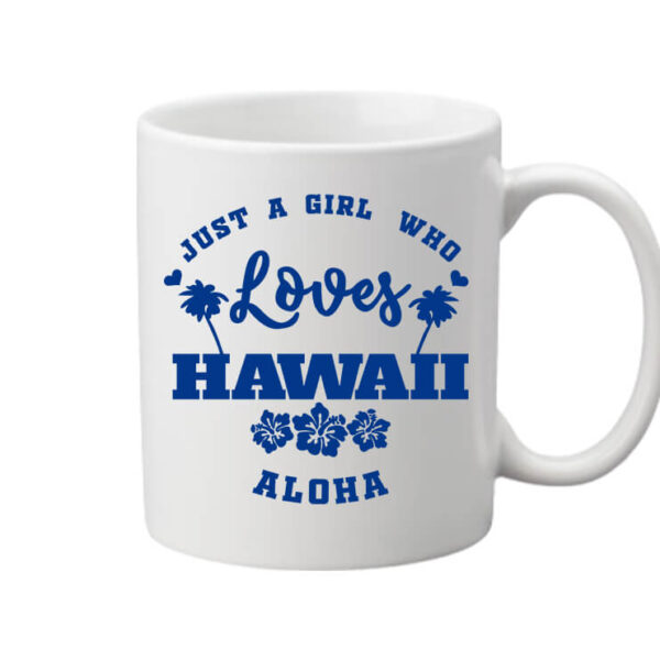 Bögre Love Hawaii fehér