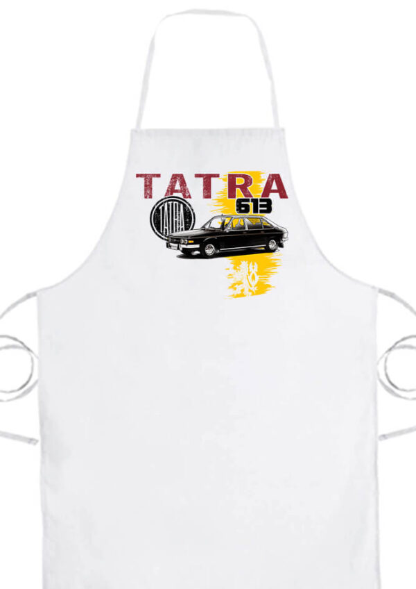 Kötény Tatra 613 fehér