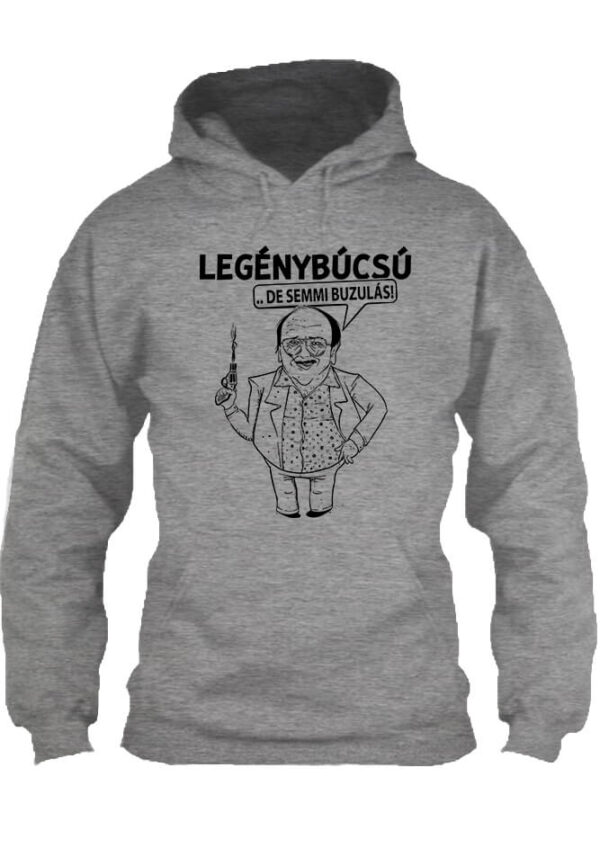 Pulóver Torrente legénybúcsú szürke