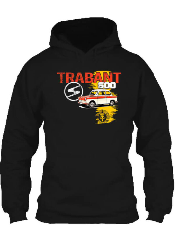 Pulóver Trabant 600 fekete