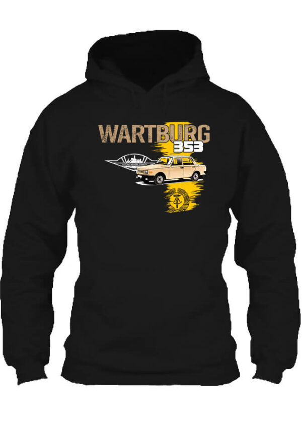 Pulóver Wartburg 353 kocka fekete