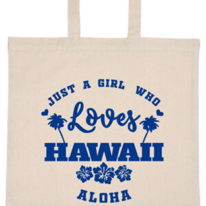 Love Hawaii – hosszú vagy rövid fülű vászontáska