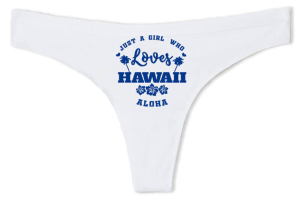 Tanga Love Hawaii fehér