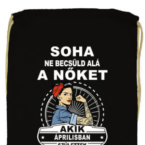 Áprilisi nők- Basic tornazsák