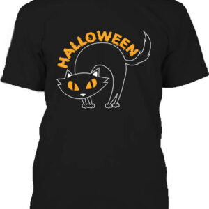 Halloween macska – Férfi póló