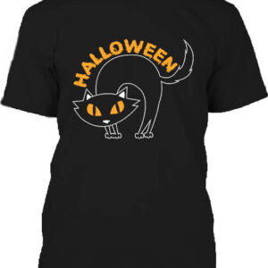Halloween macska – Férfi póló