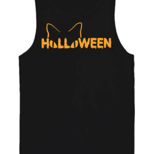 Halloween cat – Férfi ujjatlan póló
