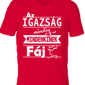 Az igazság fáj – Férfi V nyakú póló