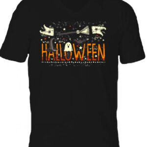 Boszorkányos Halloween – Férfi V nyakú póló