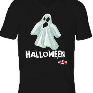 Halloween szellem – Férfi V nyakú póló