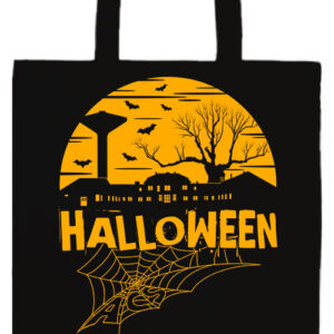 Halloween Ács- Prémium hosszú fülű táska