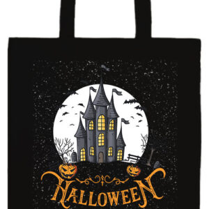 Halloween kísértetkastély- Basic hosszú fülű táska